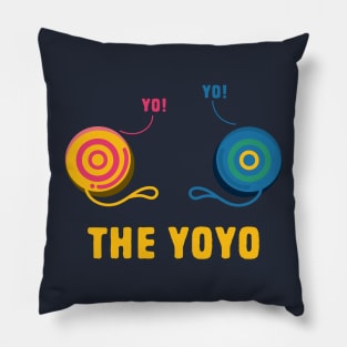 Funny Yoyo Puns Pillow