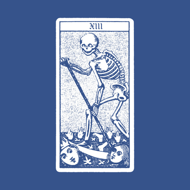 Disover Death Tarot Card T Shirt - Death Tarot Card - T-Shirt