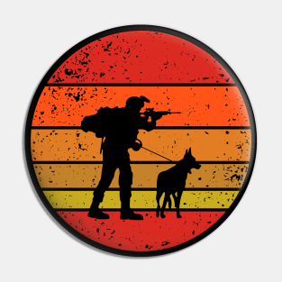 K-9 Team Sunset Pin