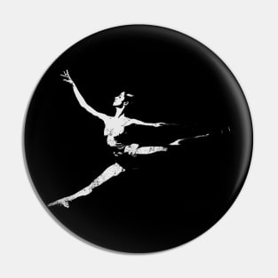 Grand Jete Ballet Leap Dancer Ballerina Art Image Pin