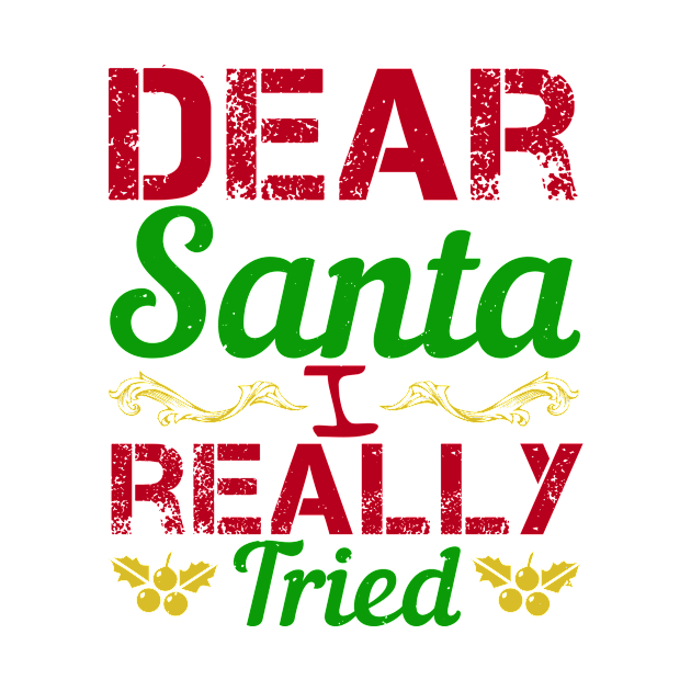 Dear Santa I Can Explain by APuzzleOfTShirts