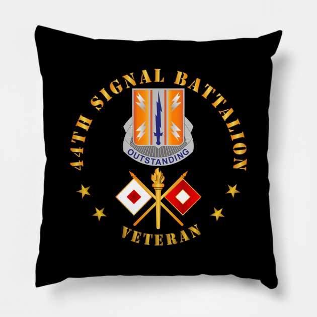 44th Signal Battalion - Veteran w DUI - Branch Pillow by twix123844