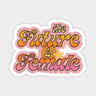 The Future Is Female Vintage Tee! Magnet