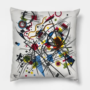 Wassily Kandinsky- Lithographie fur die Vierte Bauhausmappe Pillow