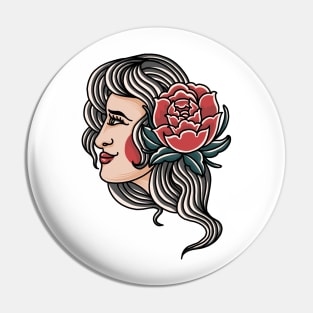 Lady rose Pin