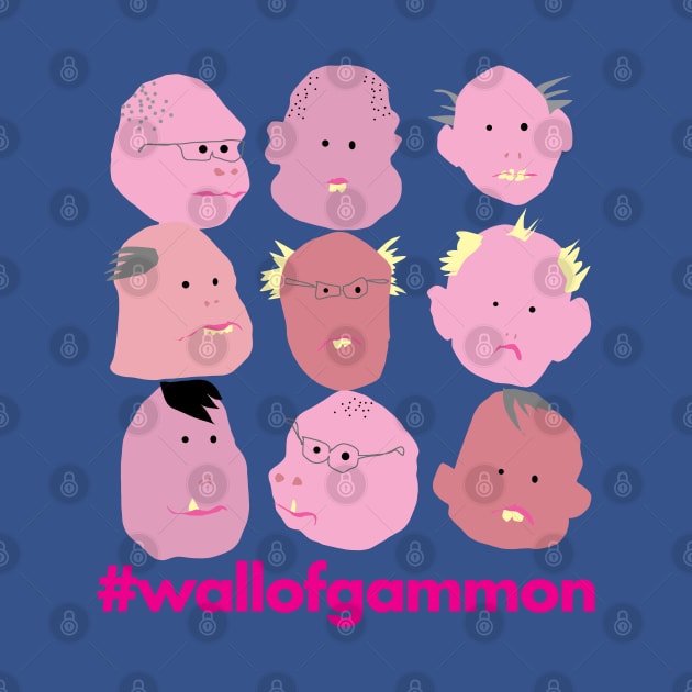 WALL OF GAMMON #wallofgammon - A wall of Brexiteers by CliffordHayes