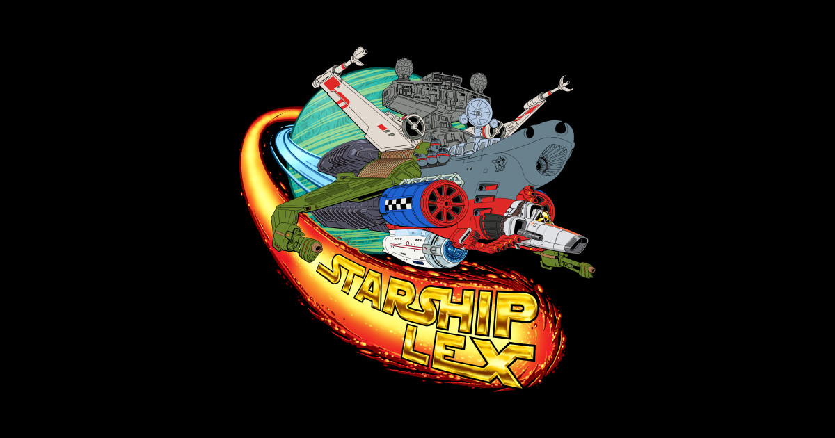 Starship Lex - Eternia Dreams Store - Sticker | TeePublic