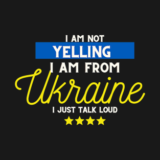 Ukraine||talking loud|| T-Shirt