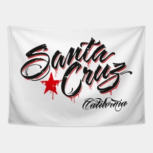 Santa Cruz Tattoo Tapestry