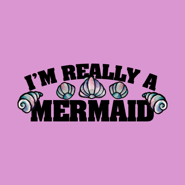 I'm really a mermaid by bubbsnugg