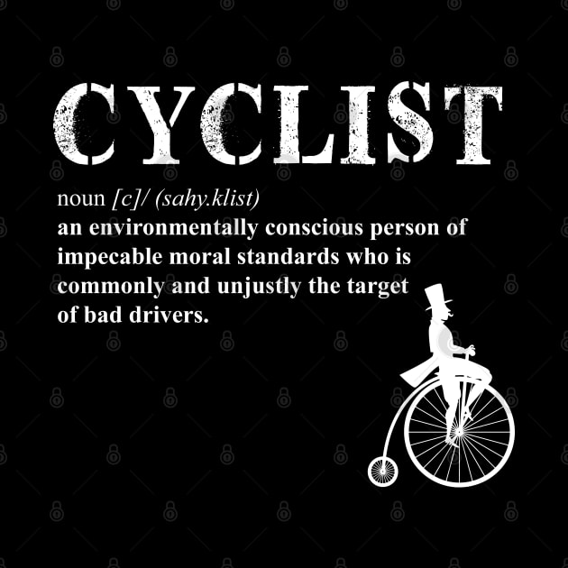 Cyclist Funny Definition by inkstyl