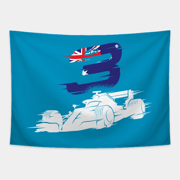 We Race On! 3 [Flag] Tapestry by DCLawrenceUK