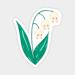 Lily of the Bunnies Magnet