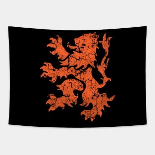 Dutch Lion Rampant, Distressed Tapestry