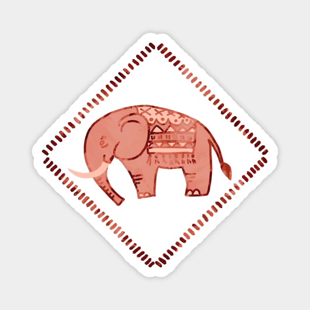 Elephant Magnet by Olooriel