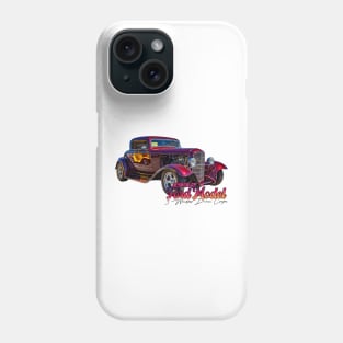 1932 Ford Model B 3 Window Coupe Phone Case