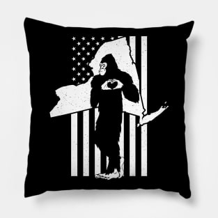 New York Bigfoot Pillow