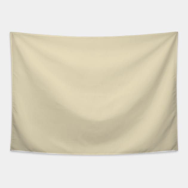 Oatmeal Cream Plain Solid Color Tapestry by squeakyricardo