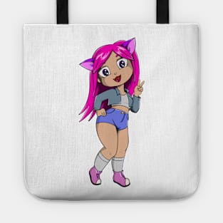 Cat Girl Tote