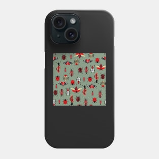 red bugs Phone Case