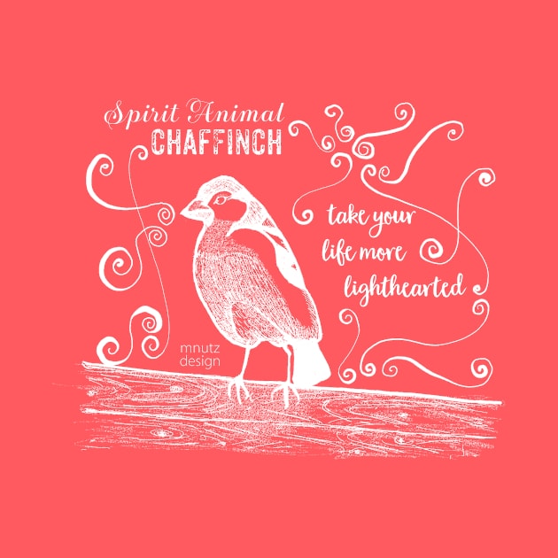 Spirit animal - Chaffinch white by mnutz