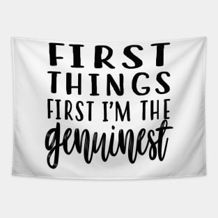 First Things First Tapestry