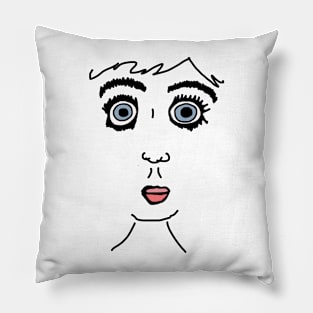 Abstract Mascara Pillow