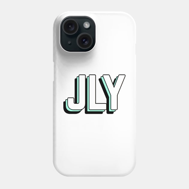 jesus loves you (green) Phone Case by mansinone3