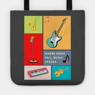 musical instrument Tote