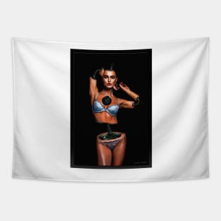 Miss Cyborg Tapestry