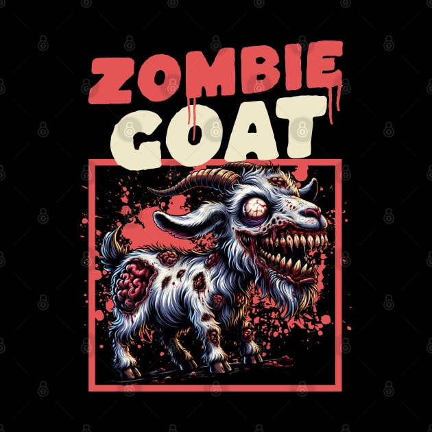 Zombie Goat funny by woormle