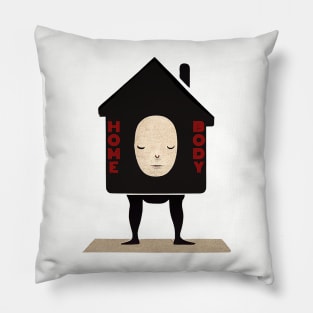 Funny Home Body Introvert Pillow