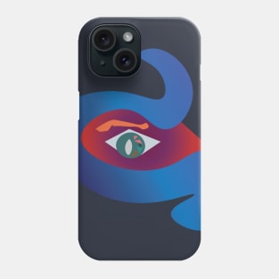 Abstract Eye Vector Art Phone Case