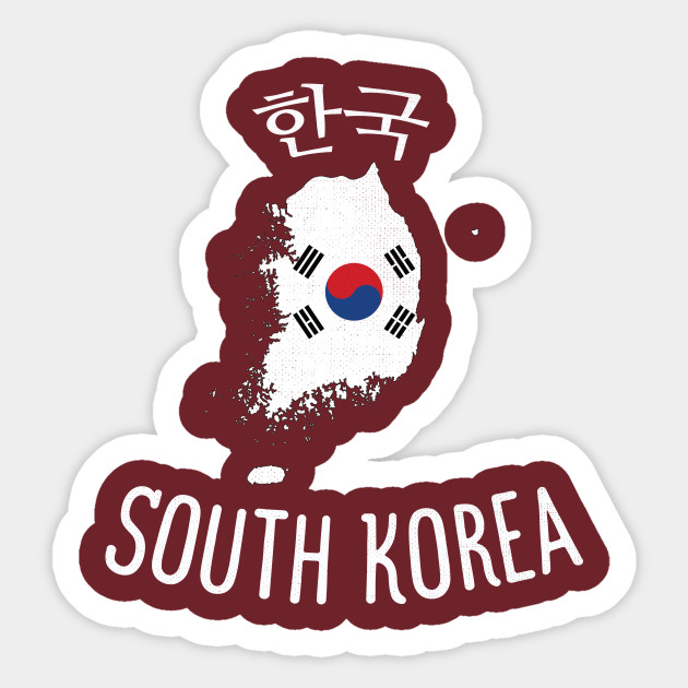  South  Korea  Southkorea Sticker  TeePublic