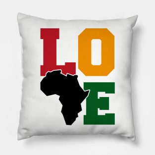 black history love Pillow