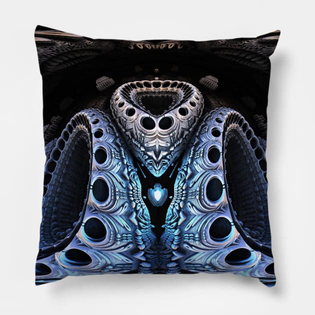 MB Engine 001 Pillow by Manafold