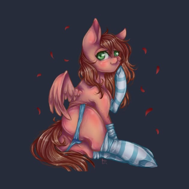 Romantic Pony in Socks by SaltY