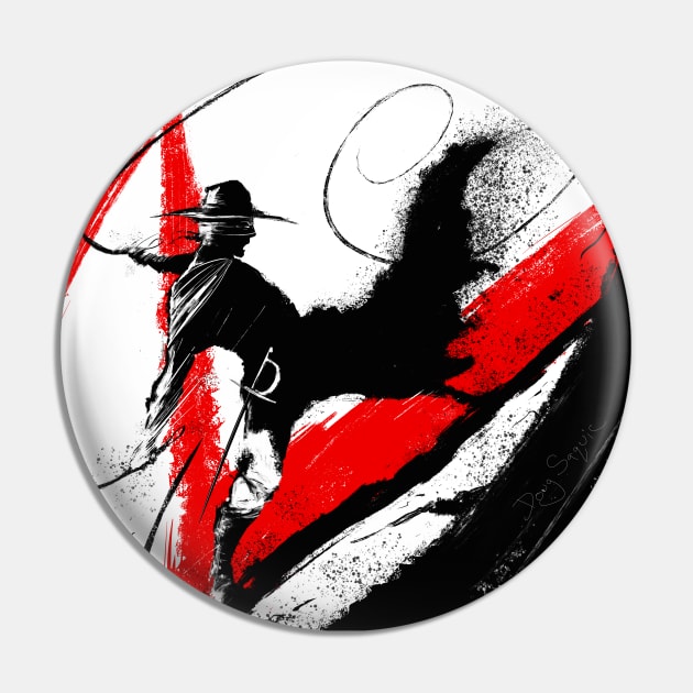 Zorro Whips Pin by DougSQ