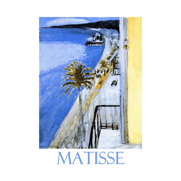 The Bay of Nice (1918) by Henri Matisse by Naves