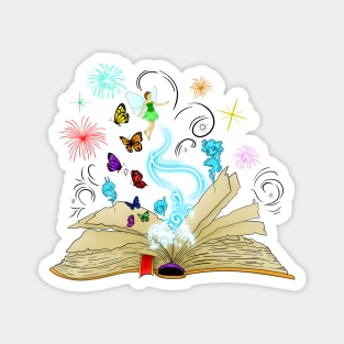 The Incredible Wonder Of Books Magnet