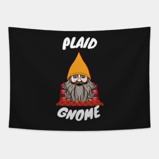 Plaid Gnome Tapestry