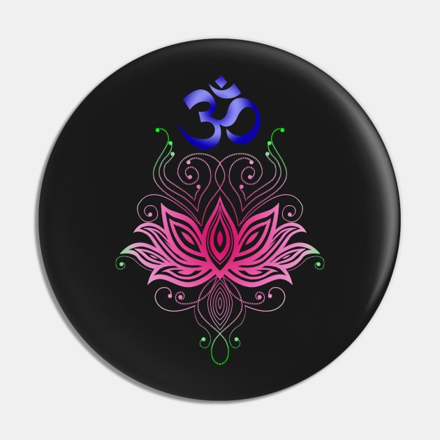 Lotus-OM Pin by rsrlivearts