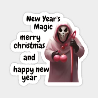 Christmas and New Year's Hugs Collection Magnet