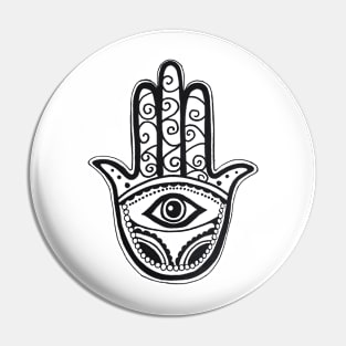 Hamsa Hand Pin