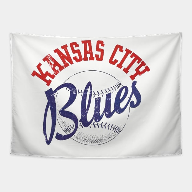 Kansas City Blues Tapestry by retrorockit