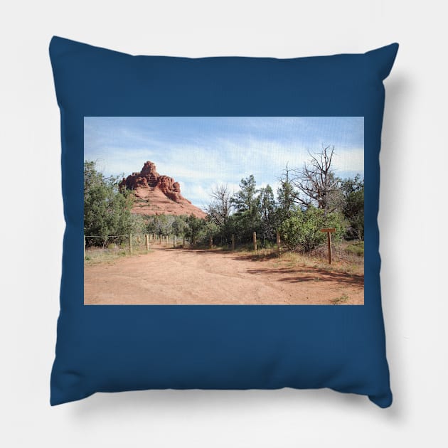 Bell Rock Trail Pillow by Greylady2016