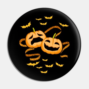 Theatre Pumpkins Halloween Pin