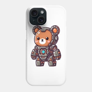 Cute Bear Cyborg Kawaii Phone Case