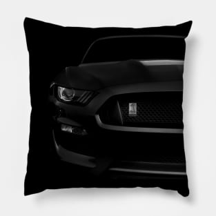 Ford Mustang GT350 - black Pillow