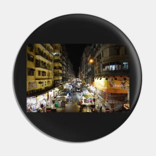 Mong Kok, Street Scene Pin